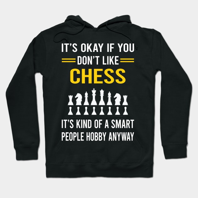 Smart People Hobby Chess Hoodie by Good Day